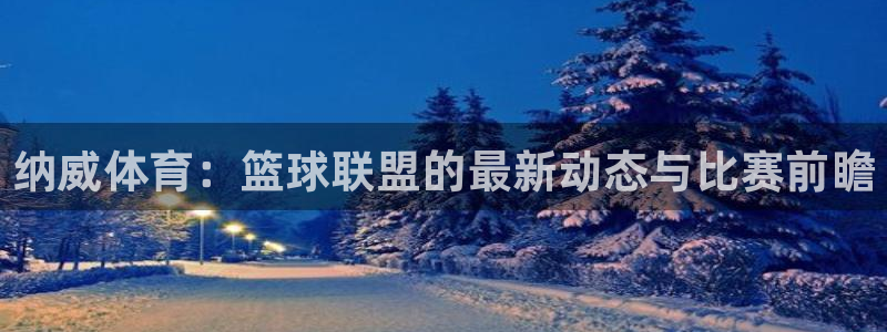 919体育在线直播官网：纳威体育：篮球联盟的最新动态与比赛前瞻
